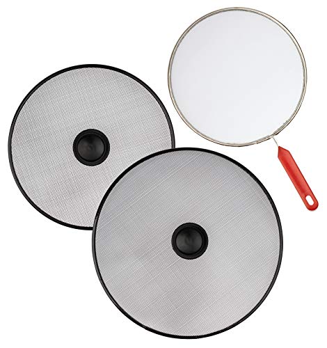 Cooktop Splash Guard For Frying Pan - Set Of 3: 8.2