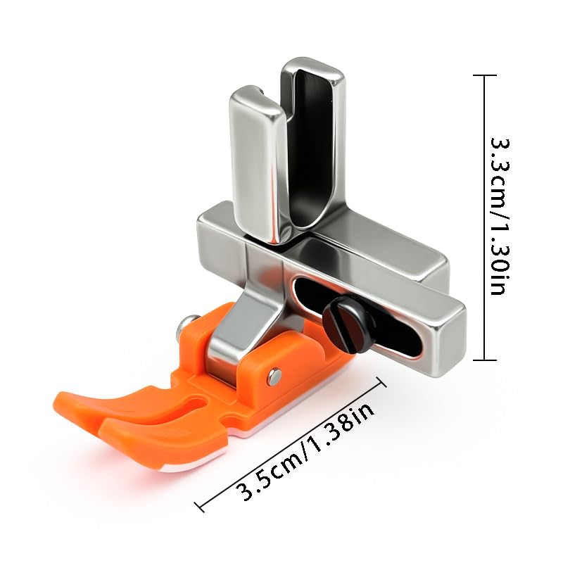 Plastic Teflon Universal Presser Foot Multifuncional Ajustable miniatura 5