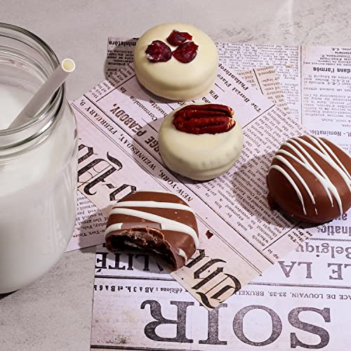 Valentine's Day Cookie Gift - Chocolate Covered Cookie Gift - Cookie Gift Box - Gourmet Cookie Gift - Food Gifts for Men/Women - Birthday, Thank You, Employee/Nurse Appreciation, Anniversary - Image 5