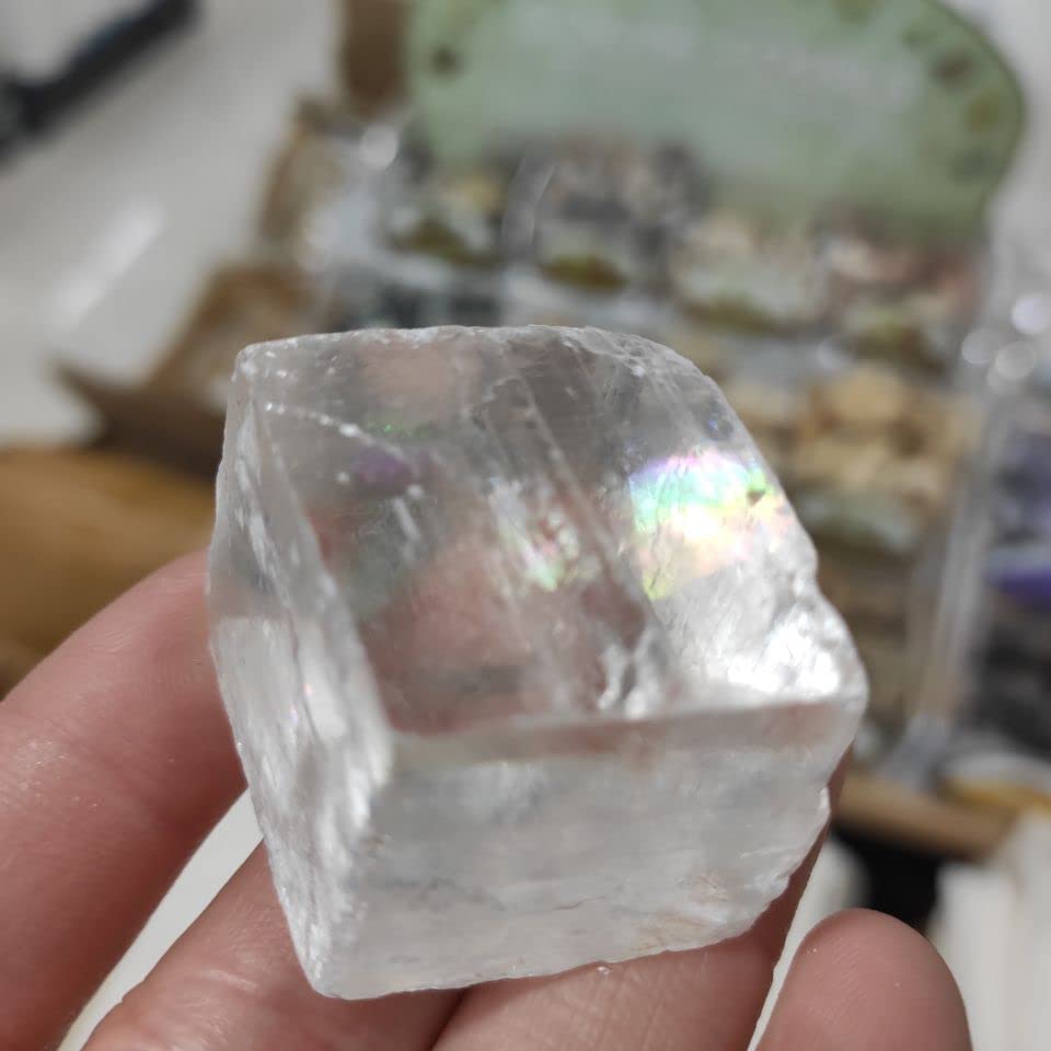 オプティカルカルサイト 生アイスランドスパー 天然石・鉱物石