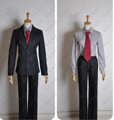 DK414    妖狐×僕SS☆御狐神双熾　夏目残夏　スーツ◆ コスプレ衣装　新品　完全オーダメイドも対応可能 Amazon.co.jp: 妖狐×僕SS☆御狐神双熾 夏目残夏 スーツ◇ コスプレ衣装