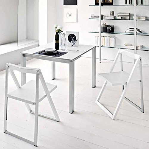 Calligaris Set of 2 Skip CS/207 Home Chair with Metal and Wood