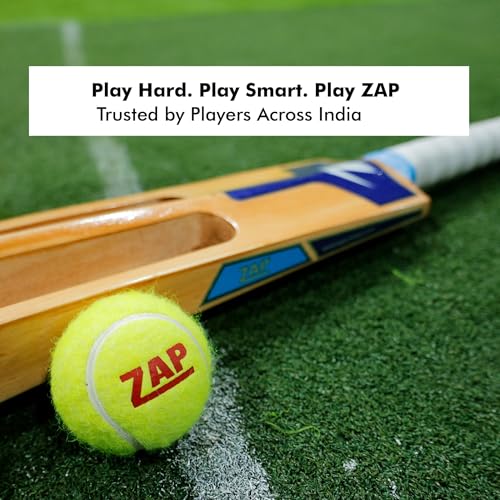Image of ZAP Championship Soft Tennis Cricket Ball (Pack of 6) | Heavy-Duty & Consistent Bounce | Perfect for Tournament & Practice Matches | Long-Lasting Performance Cricket Tennis Ball