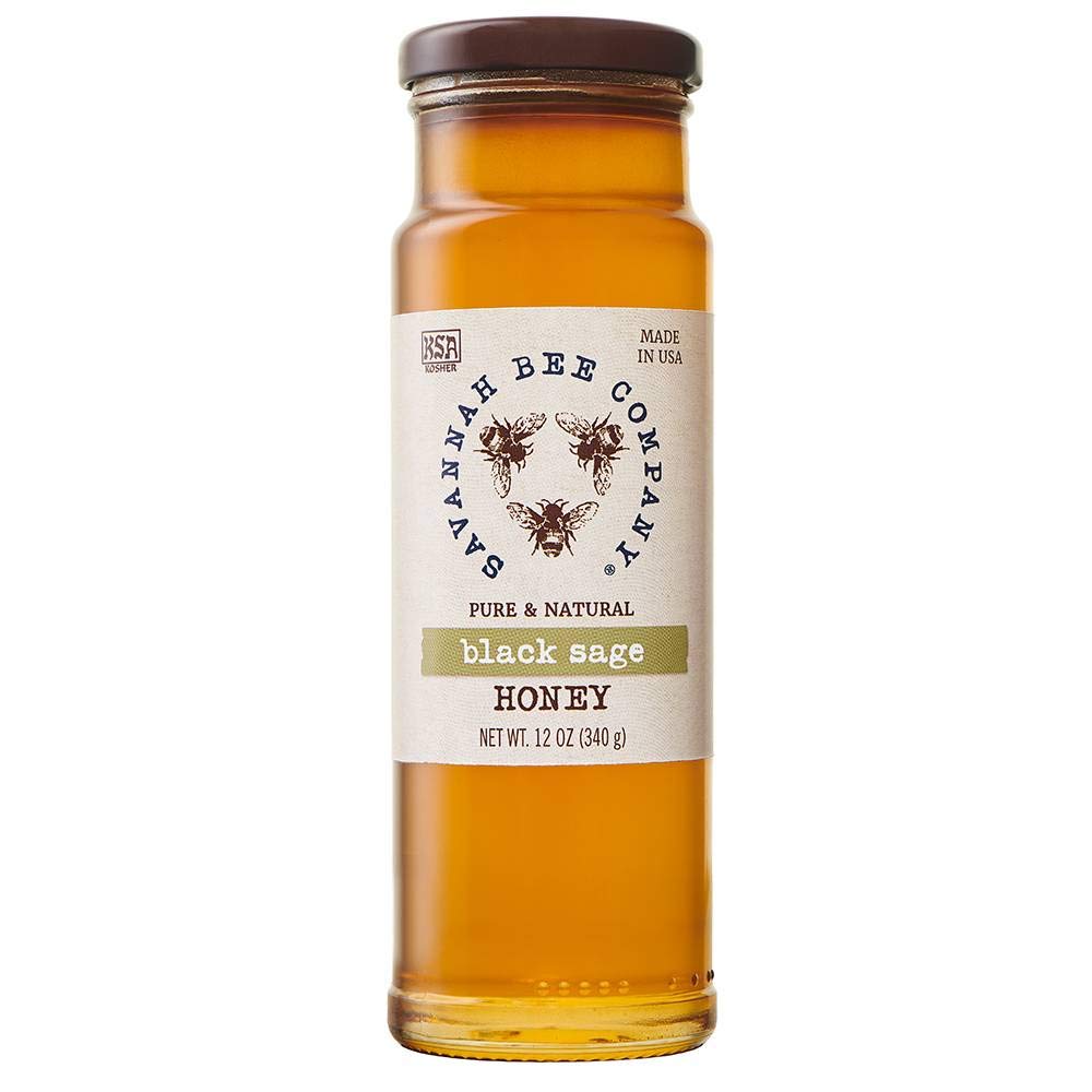 Amazon.com : Savannah Bee Black Sage Honey - Naturally Sweet Rare