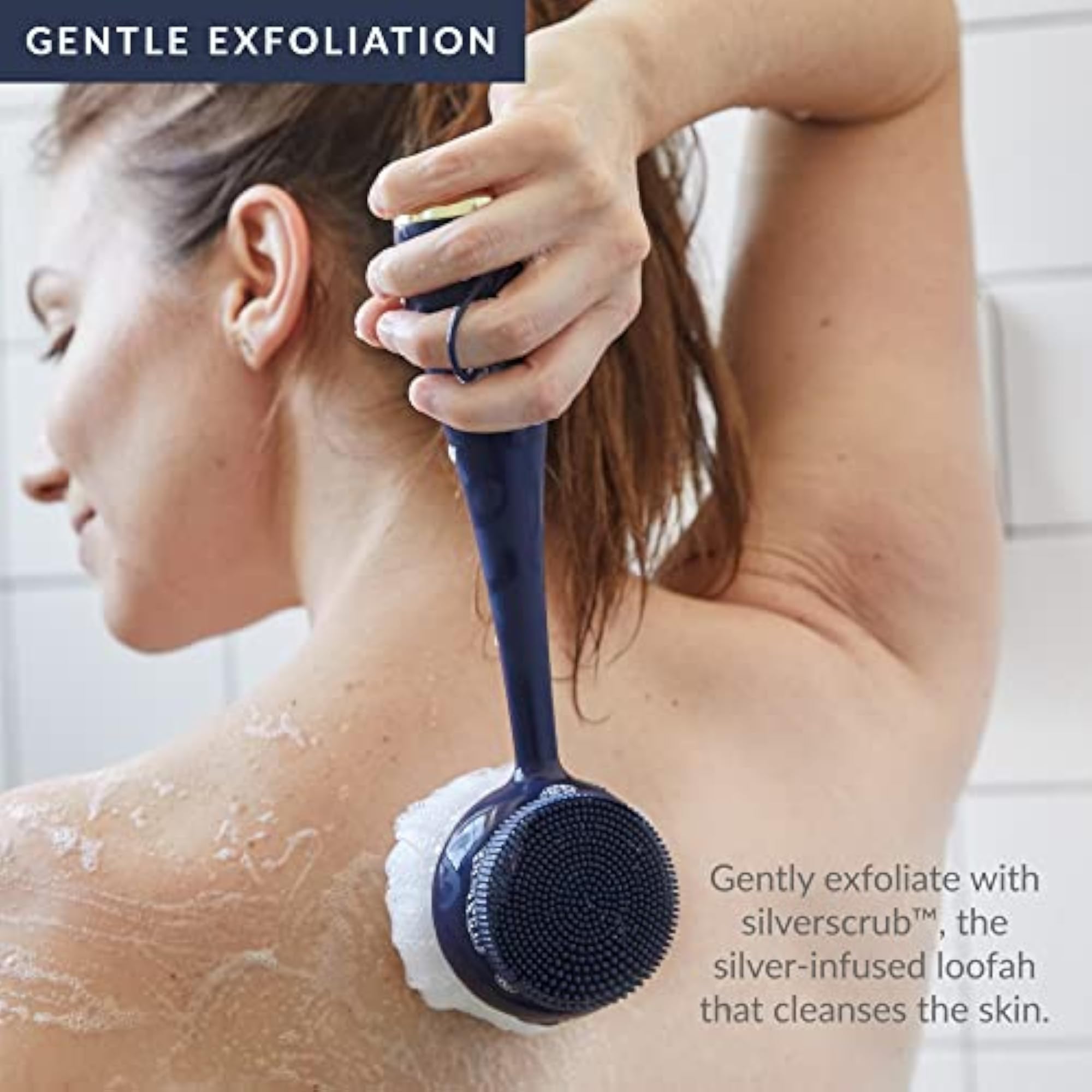 Exfoliating Washcloth, 100% Natural Loofah Towel
