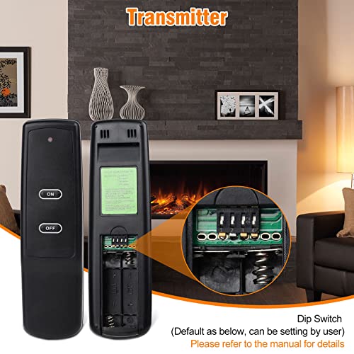 Casmer SR-1001 Gas Fireplace Remote Control System Kit.For Standard Millivolt Valve Appliance.Fit thumb #5