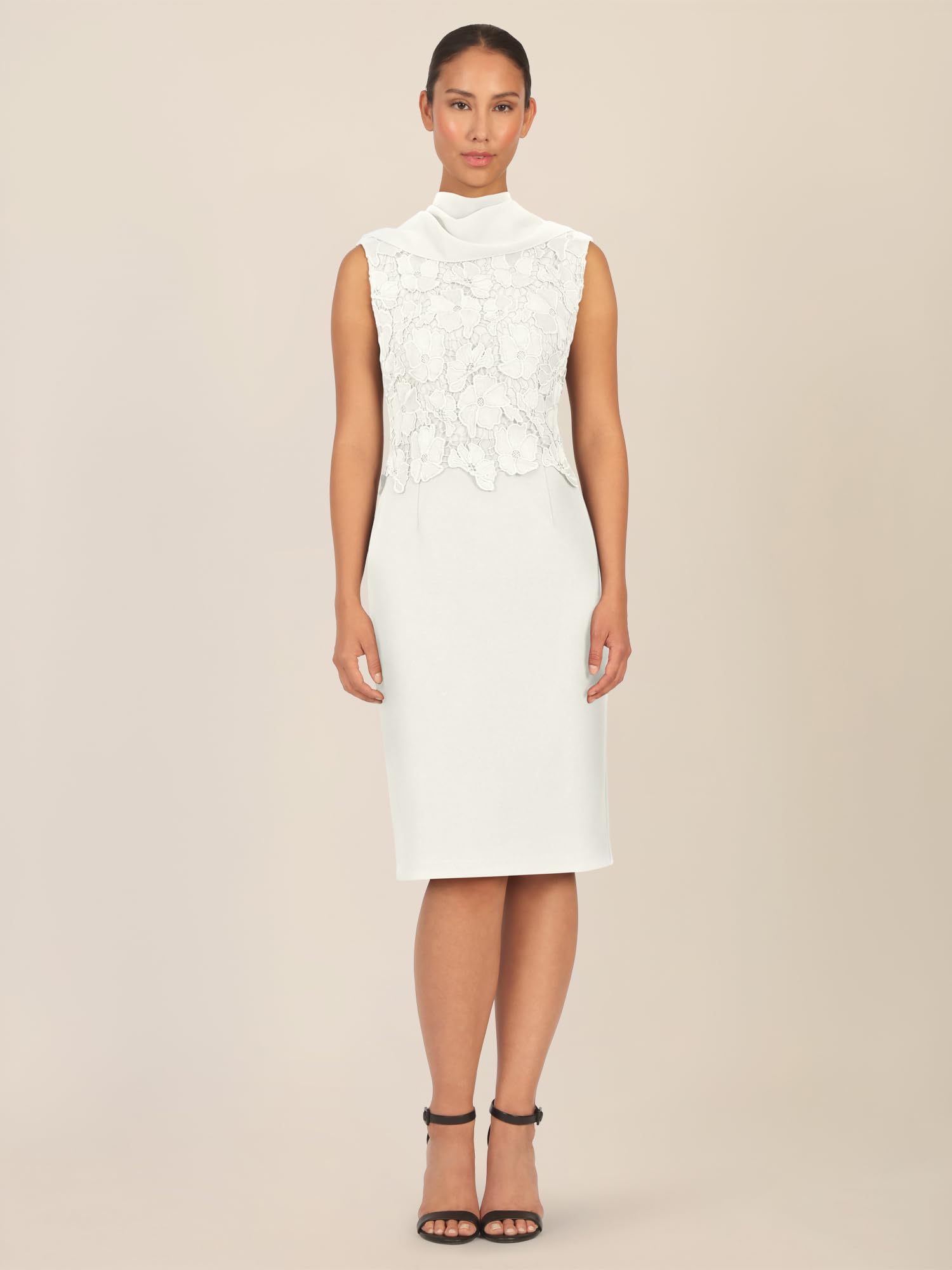 APART Fashion Sukienka koktajlowa Kobiety Kleid Mit Chiffoncape