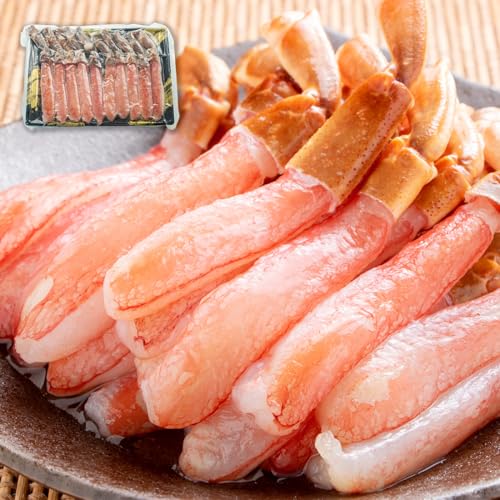 生ずわいがに 棒ポーション 特大サイズ 500g