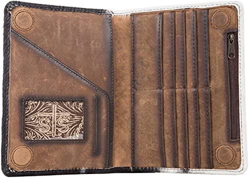 STS Ranchwear Women's Magnetic Wallet/Travel/Passport Case, Cowhide4