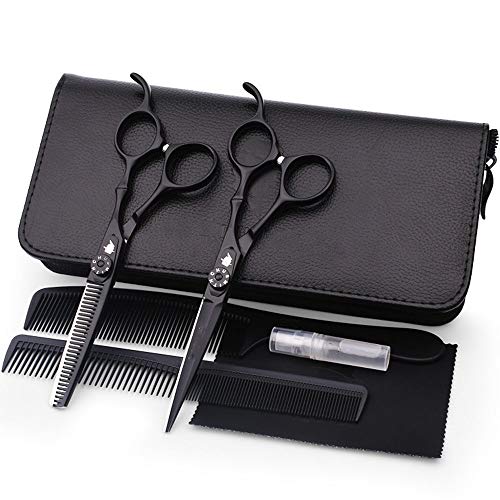 Preisvergleich Produktbild SAHAPA Profi Haarschere Friseurschere / Effilierschere Haarschneideschere, Extra scharfe Friseurschere - scharfer und präziser Schnitt / Perfekter Haarschnitt für Damen und Herren