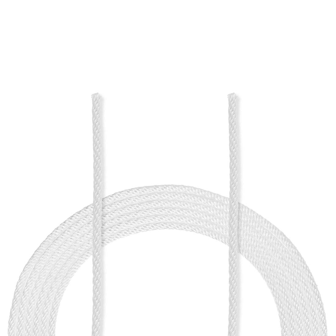 sourcing map Recoil start Rope 3mm Dia 10m 32.8ft Polyester Pull Cord for 152F 154F Lawn Mower Trimmer Engine Part