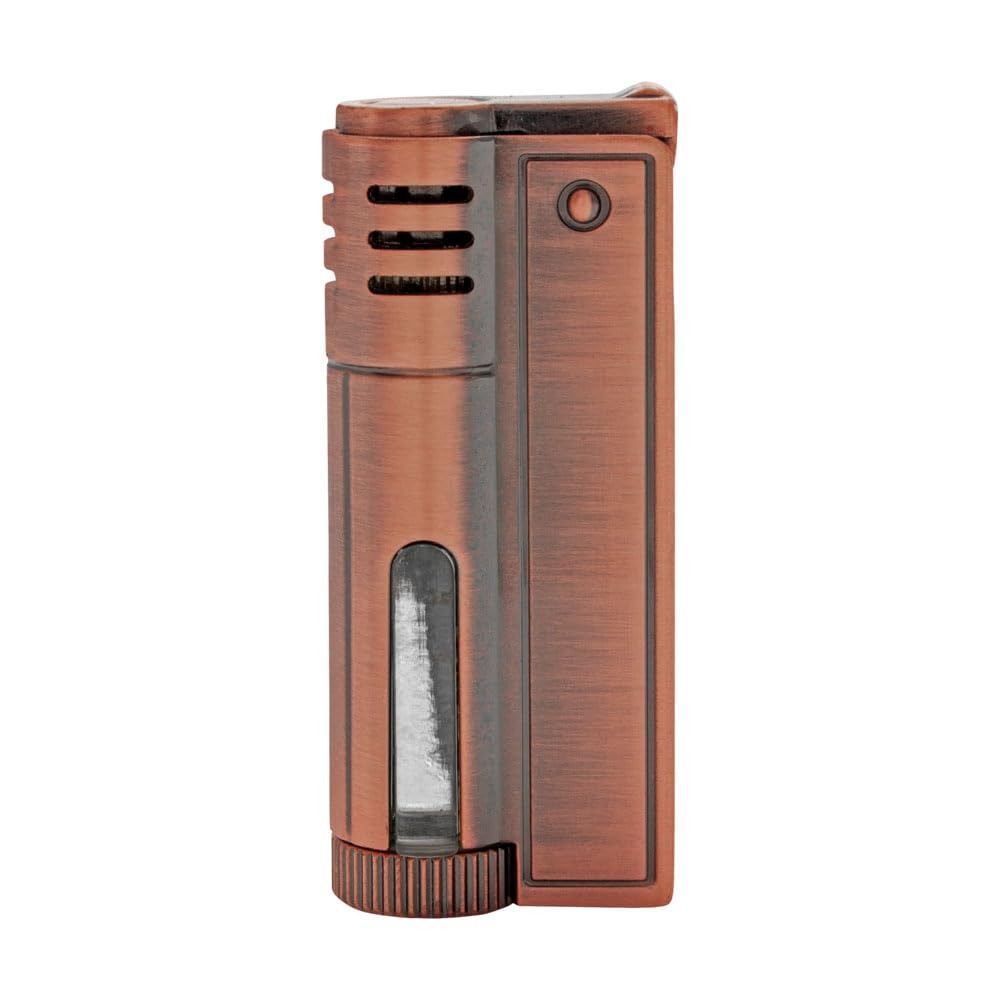Mechero de metal Rattray's Steam punk Rose Gold duradero de 60 g y tamaño compacto de 6,5 cm
