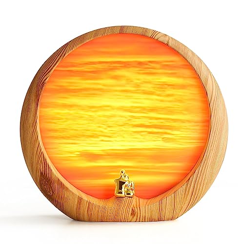 mamre Moon Décor Lamp Anniversary Dating Valentine’s Day Gift Ideas Astronomy Artwork, to The Moon and Back