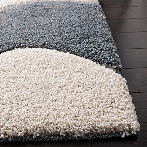 Image of Handmade Shaggy Pure Microfiber Smooth & Anti-Skid Carpets for Bedroom & Living Room, 2 inch Thickness Size- 5X7 Feet