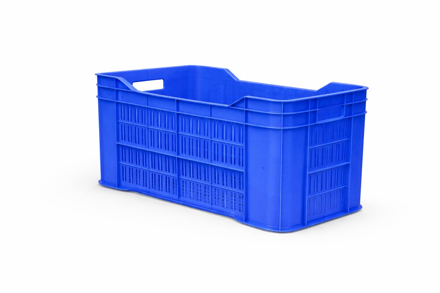 @home Nilkamal Multi-Purpose Use Crates-53300 JR (500x300x300mm) (Finish Color -Blue) (Plastic)-picture-13