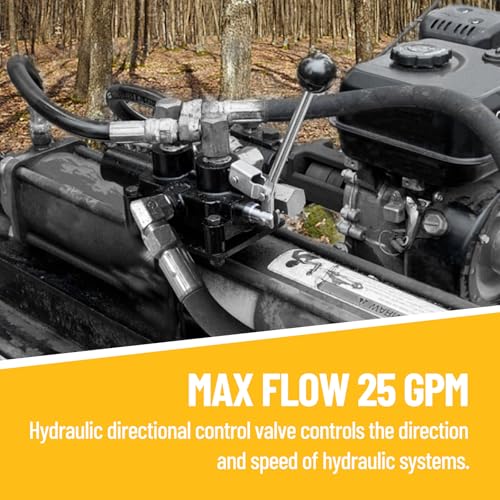 Racewill 10914395 1 Spool 25Gpm Hydraulic Log Splitter Directional Control Valve thumb #4