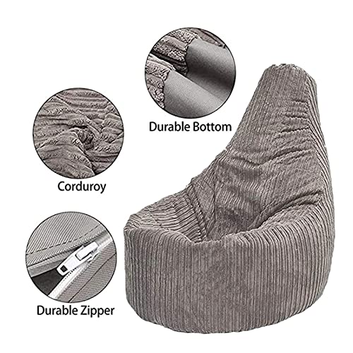 RTMX&kk Stofftier-Sitzsack (Ohne Bohnen) für Kinder und Erwachsene Lazy Sofa Wohnzimmer Reißverschluss Verschluss… – Bild 4