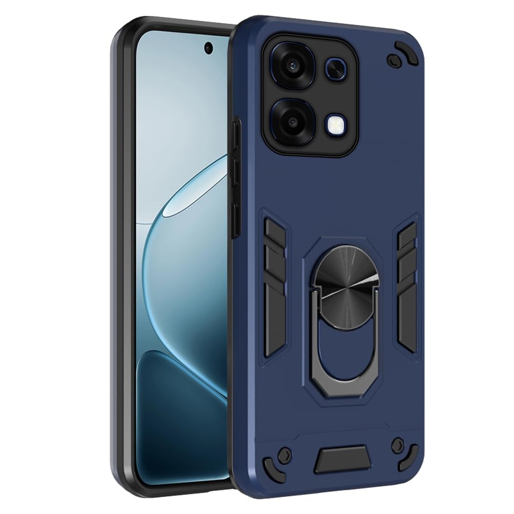 Realme P4 5G Armor Case - Rotating Ring & Kickstand -25