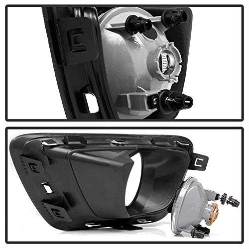 Antibrouillard Xtune Fl-ccol15-c pour Chevy Colorado 2015-2017 avec interrupteur optique clair - 3