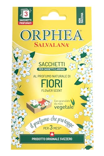 ORPHEA Tarmicida sacchetti misto 4 pz. - Motte Killer