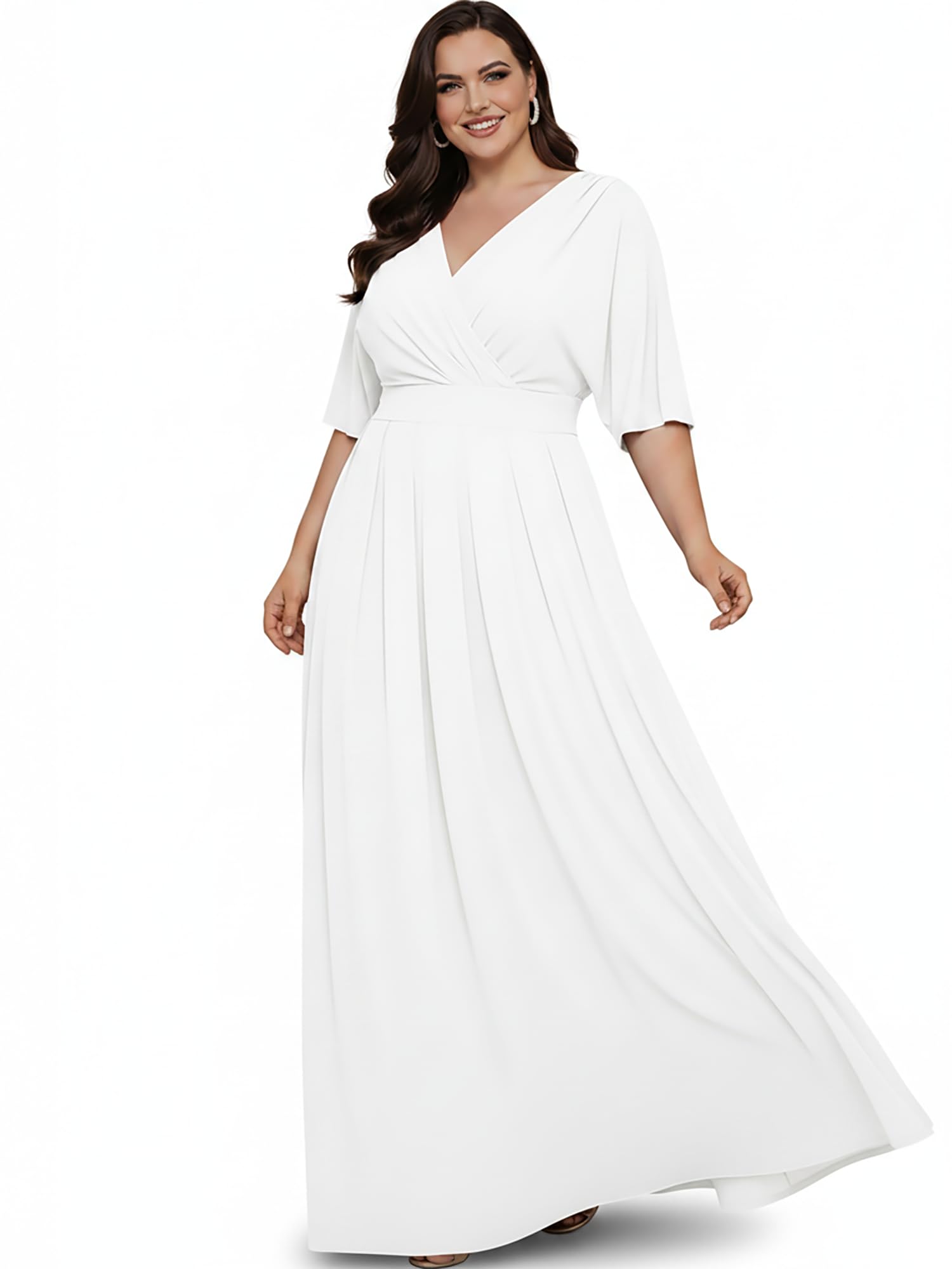 KOH KOH Womens Long Sleeveless Halter Bridesmaid Wedding Guest Maxi Dress