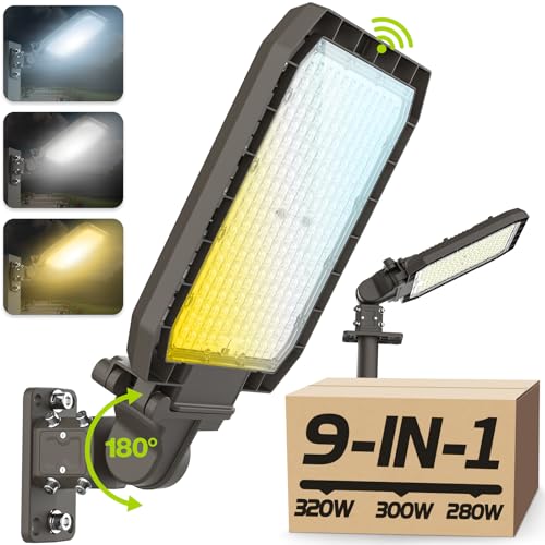 AULACE LED Parking Lot Light 320W 300W 280W & 4000K