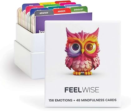 Emotional Intelligence Card Deck Master Your Emotions with 156 Emotion Cards and 37 Micro-Mindfulness Technique Cards to Enhance Resilience and Thrive