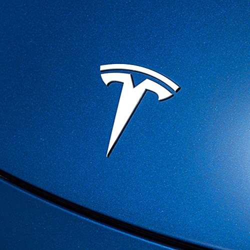 Image of IPG Compatible with Model Y Decal Sticker (8 Logo Set) Overlay Stickers Do it Yourself Stickers Set Personalize Your Tesla (Gloss White)