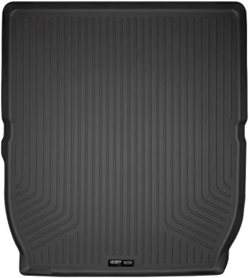 Husky Liners Weatherbeater Cargo Liner | Fits 2008-2017 Buick Enclave; 2009-2017 Chevrolet Traverse (to Back of 2nd Row Over Folded Flat 3rd Row) | 1-pc Black - 22021