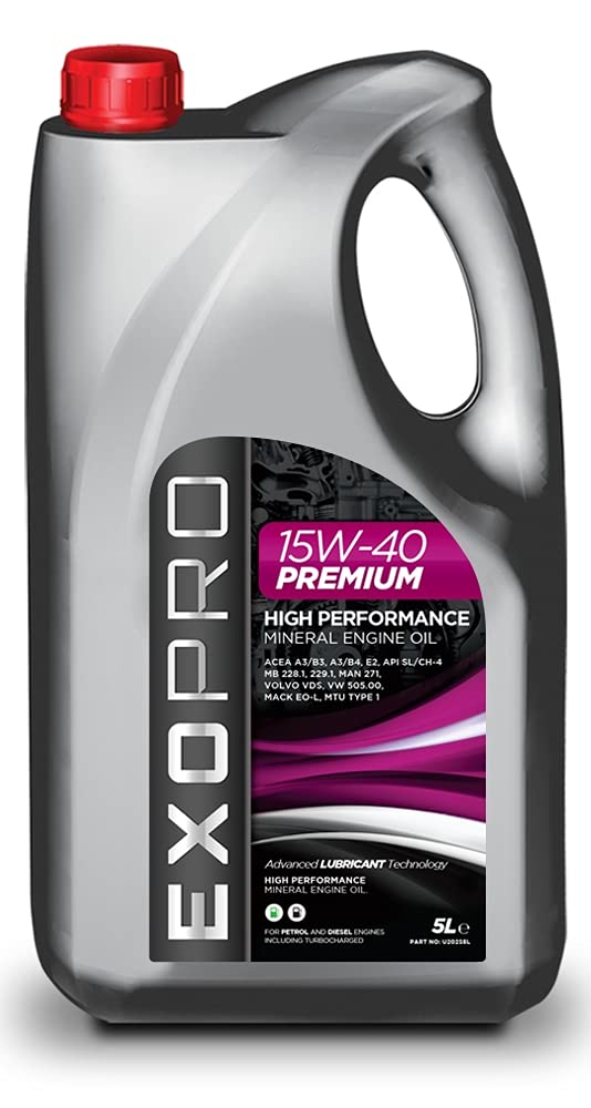 Mineral Engine Oil 15W-40 Premium - 5 Litre