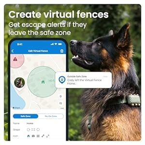 Tractive XL GPS Tracker & Health Monitoring for Dogs (50 lbs+) – Market Leading Pet GPS Location Tracker | Wellness & Escape Alerts | Waterproof | Works with Any Collar (Green)