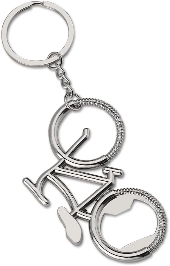 Bike Keychain Bottle Opener for Cyclist Gifts for Women Men