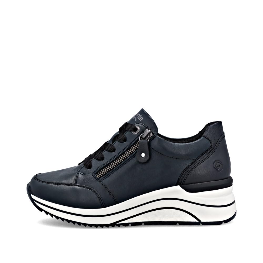 Remonte Damen Low-Top Sneaker D0T03, Frauen Halbschuhe,lose Einlage,wasserabweisend,remonteTEX