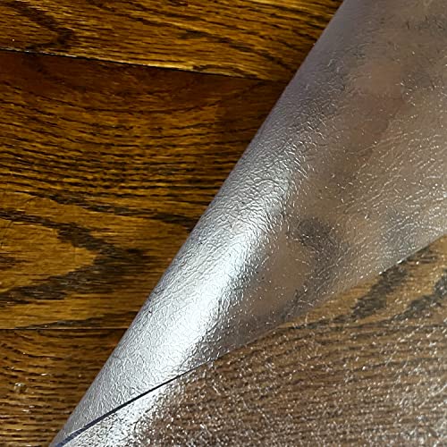 Image of Office Desk Chair Mat - PVC Mat for Hard Floor Protection, Clear, 30 Inches x 48 Inches, Made in The USA, Home Office Supplies, Made in The USA