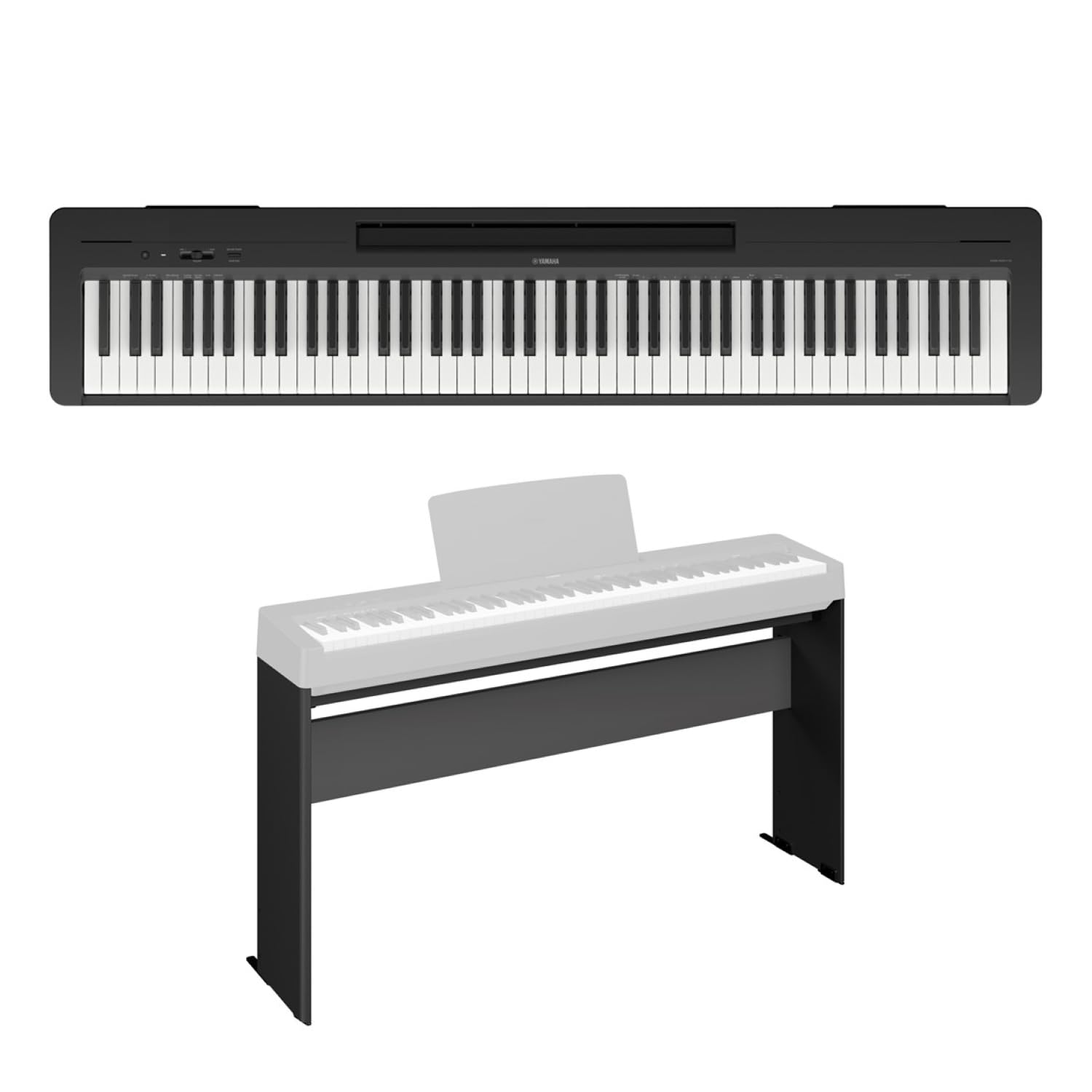 Amazon.co.jp: 【セット買い】ヤマハ YAMAHA P-145B Pシリーズ 88鍵盤  