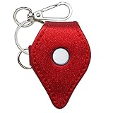 Case for Pokemon GO Plus, Pokemon Go plus Case Cover Skins, Pokemon Go Plus Holder accessories with Keychain Carabiner, Glitter Red. By Logity