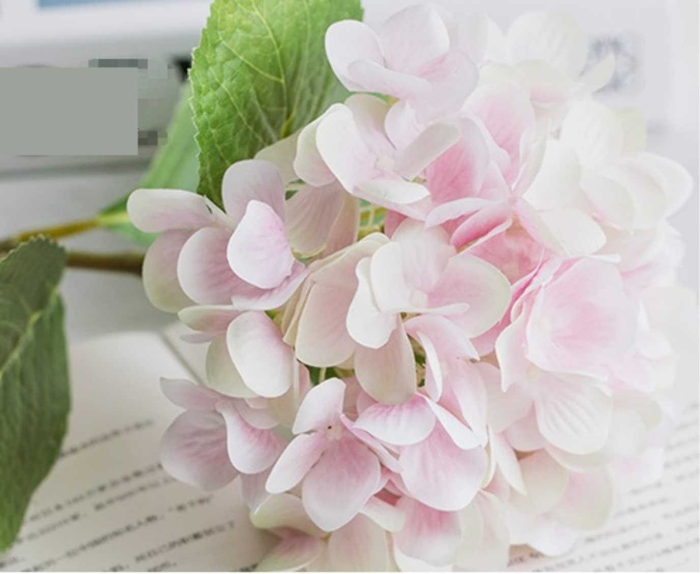 Künstliche Blumen Wunderschönes Künstliches Blumen-Plastikblumen-Fälschungs-Blumen-Hortensien-Vasen-Set Für Wohnkultur Künstliche Blumen wie Echt