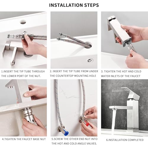 TOOINKCV Flexschlauch 1/2 zoll, 2 Stück Armatur G1/2 x M10 Wasserhahn Schlauch Verlängerung, Edelstahl Geflochtener Anschlussschlauch, Panzerschlauch 80cm, Flexschlauch Verlängerung für Mischbatterie