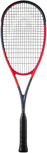 Miniatura 6 de Head Serie de raquetas de squash radicales de grafeno - Tecnología AFP destacada de encordado de raquetas - Serie de raquetas de control definitivo