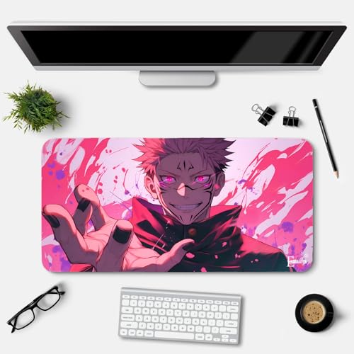 Image of Anime fearturing Large Gaming Mouse Pad, Extended Desktop Mat, 58 x 28 cm (DS 18)