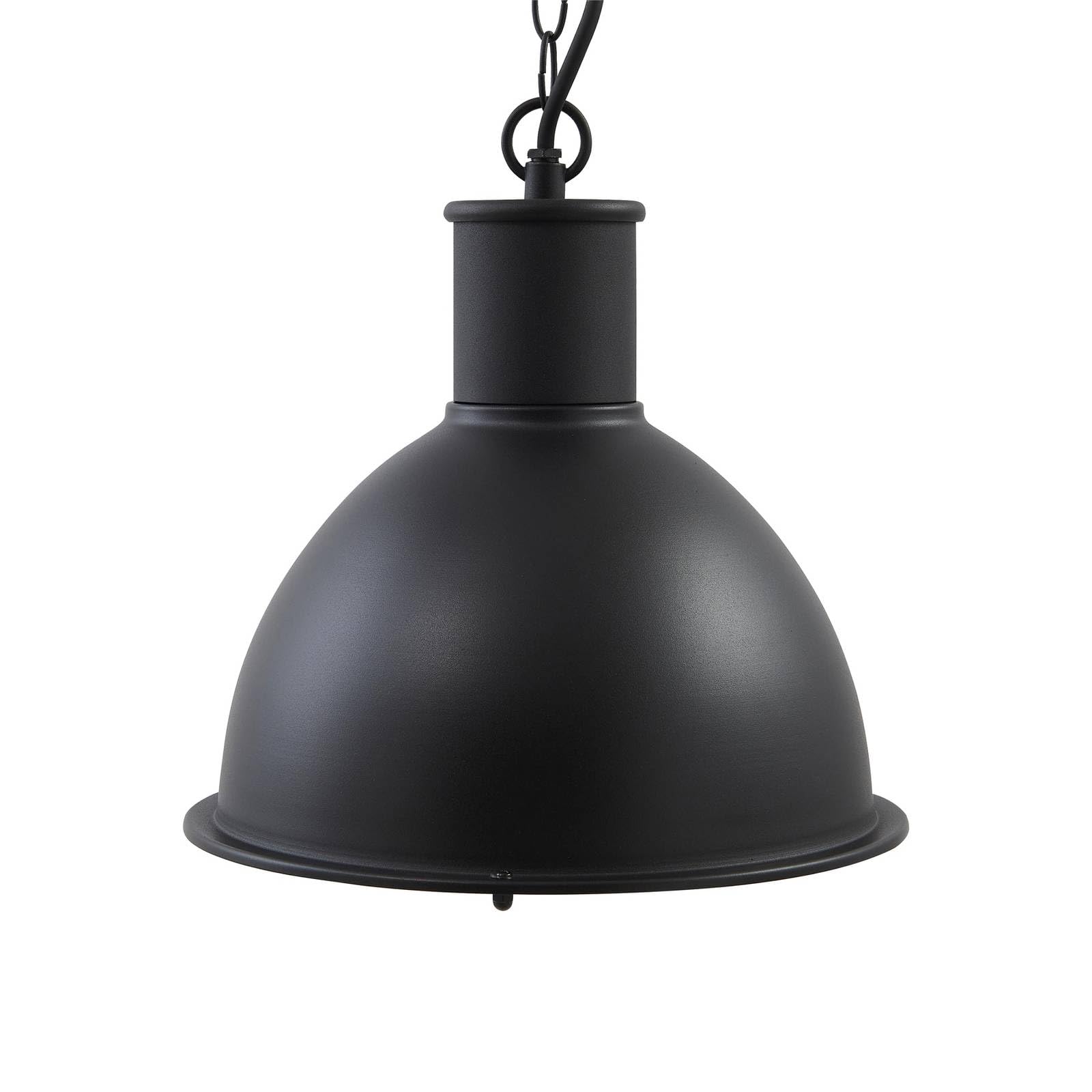 Lindby Außenleuchte Luciane (spritzwassergeschützt in Schwarz aus Aluminium (1 flammig, E27) - Pendelleuchte außen
