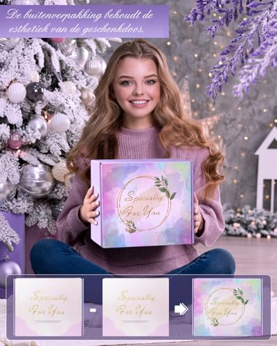 Verjaardagscadeaus voor Vrouwen, Verjaardagscadeaus voor Haar, Verjaardagscadeaus Verwenpakket Ontspanning Bad Sets voor Vrienden, Moeder, Vrouw, Meisjes, Zus - Afbeelding 3