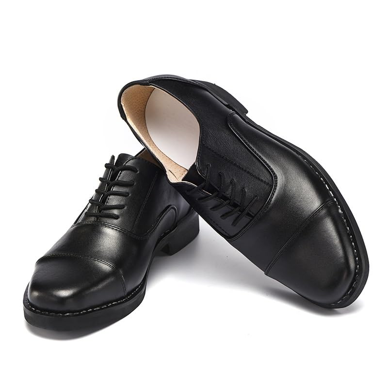 Men's Formal Oxfords Classic Lace-up Comfortable Pointed Toe Derbys Dress Shoes Wedding Office Business Leather Shoes2