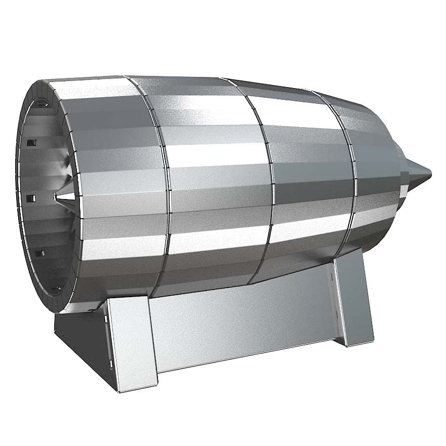 Buy METALTIME, Jet Engine Turbine, 3D Metal Puzzle, Jet Engine