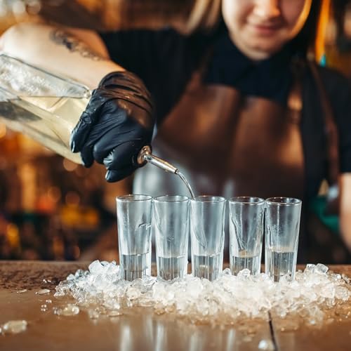 Image of Schneider Nitrile Exam Gloves, 4 Mil Black Gloves Disposable Latex Free Powder Free, Food Safe for Cooking, Food Prep, Clean