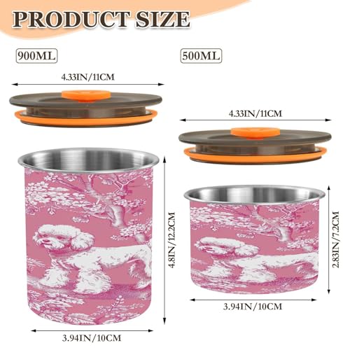 Contenedor hermético de acero inoxidable para café 30oz miniatura 3