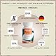 Omega-3 vegan Kapseln 60x - 2000 mg Algenöl pro Tag - hochdosiert: 600 mg DHA + 300 mg EPA - hochwertige Omega-3 Algenöl Kapseln mit DHA & EPA (2:1)