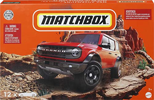 Matchbox Pack Variado de 12 Vehículos 1:64 miniatura 6