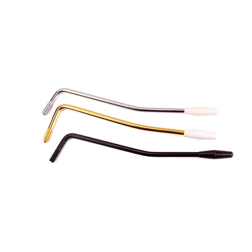 Alnicov 3 szt. Whammy Bar Thread Pojedyncze ramię Tremolo z nasadką (6 mm)
