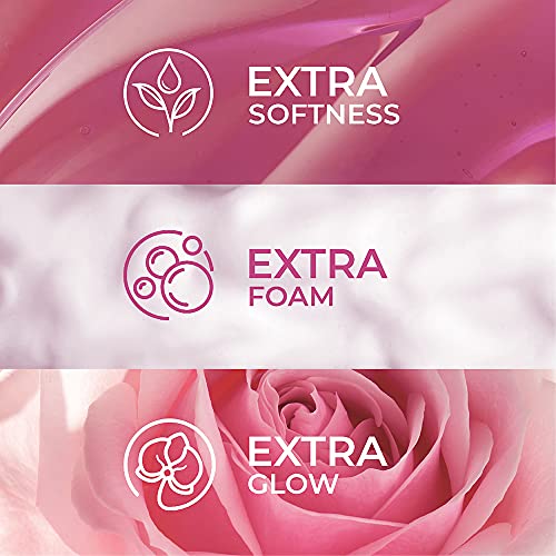 Image of LUX Shower Gel, French Rose Fragrance & Almond Oil Bodywash, With Glycerine For Soft & Glowing Skin, Paraben Free, 245 ml